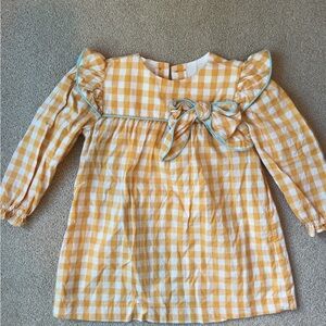 bella bliss Yellow Gingham Dress
